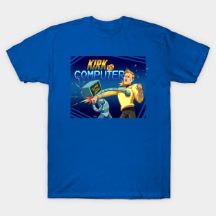 Kirk vs Computer T-Shirt